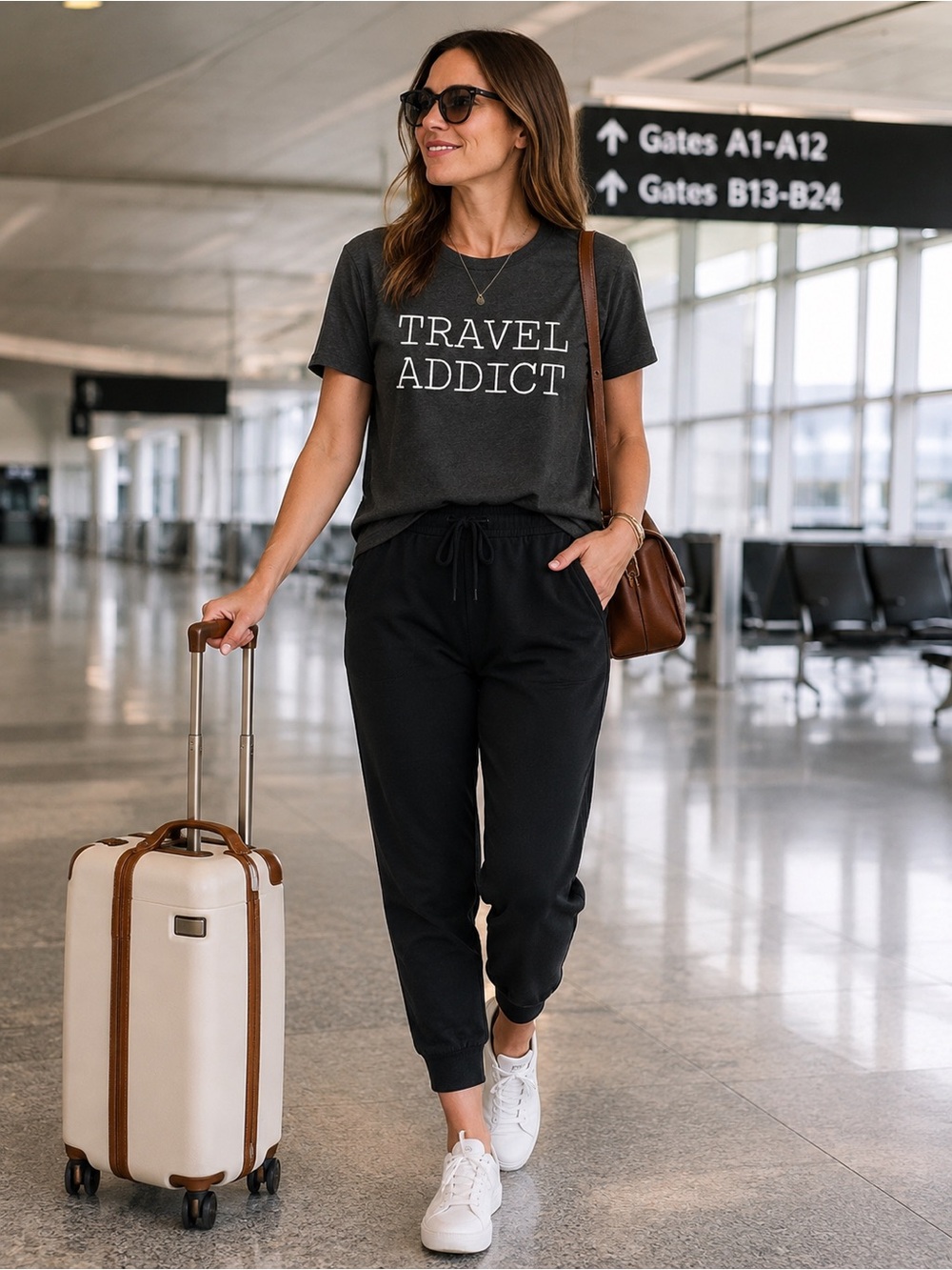 Travel Addict t-shirt